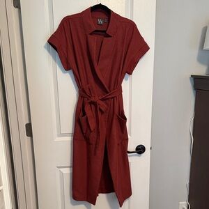 Worthington Rust sweater jacket